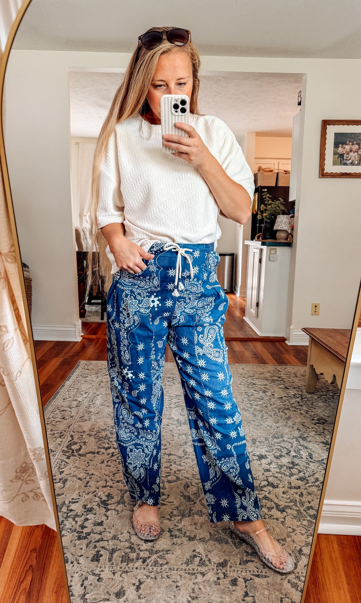 Bandana Printing Into Fall Bottoms (S-Xl)