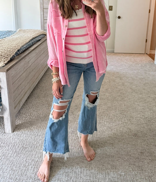 The Heritage Distressed Denim