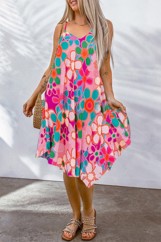 Twirl Into Flowers Dress (S-Xl)