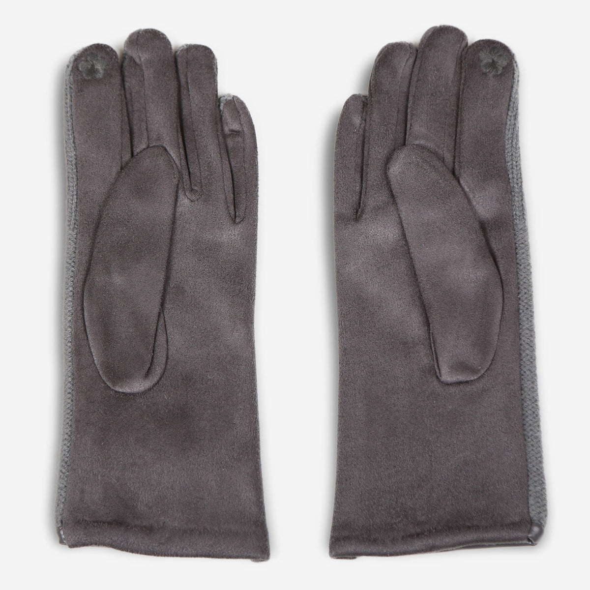 Cable Knit Suede Winter Gloves (several colors)