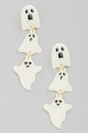 Spook-tacular Ghostly Earring