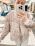 Garden Patch Quilted Jacket (S-XL)