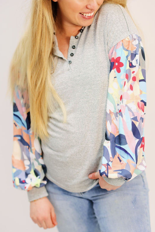 Loving On You Blouse Top (S-XL)