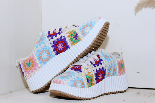 Kenzi Crochet Sneakers