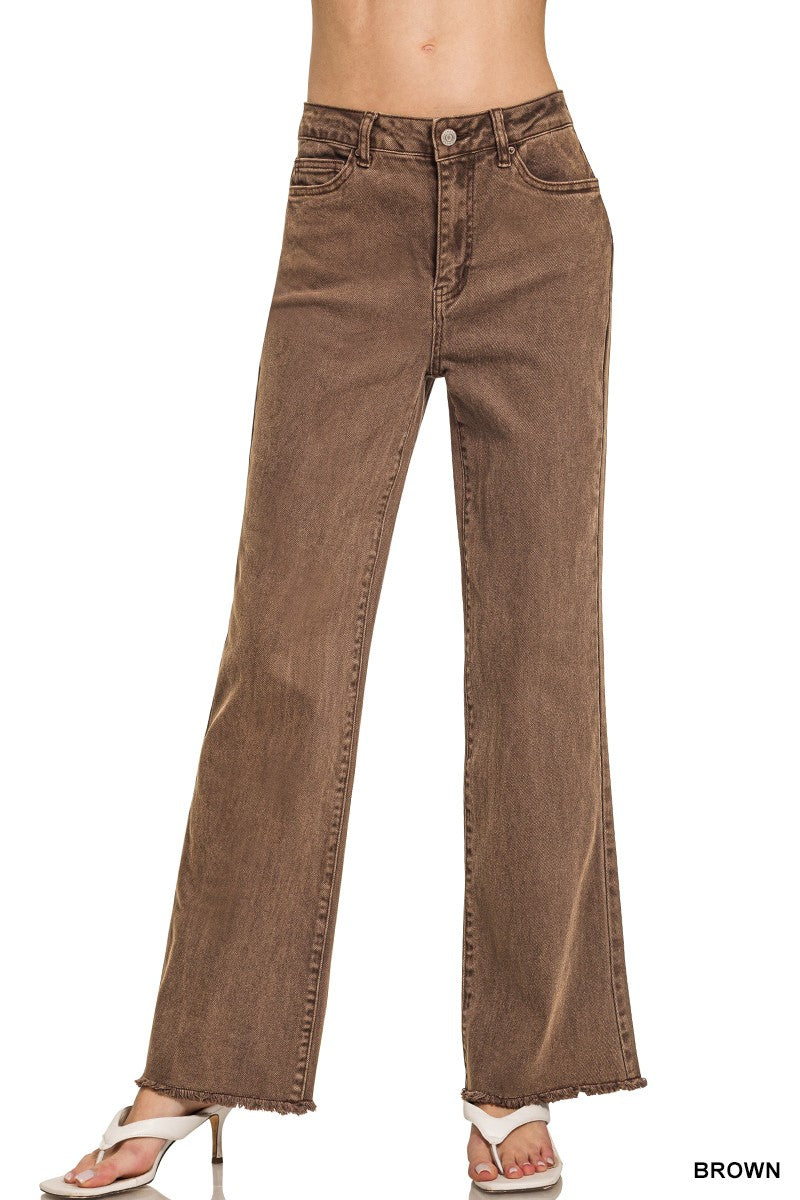 Fall into Step Straight Pants (S-XL).