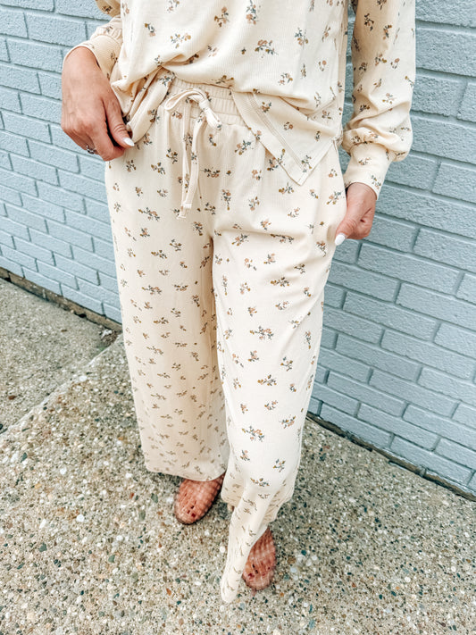 The Lazy Daisy Wide Leg Lounge Pants