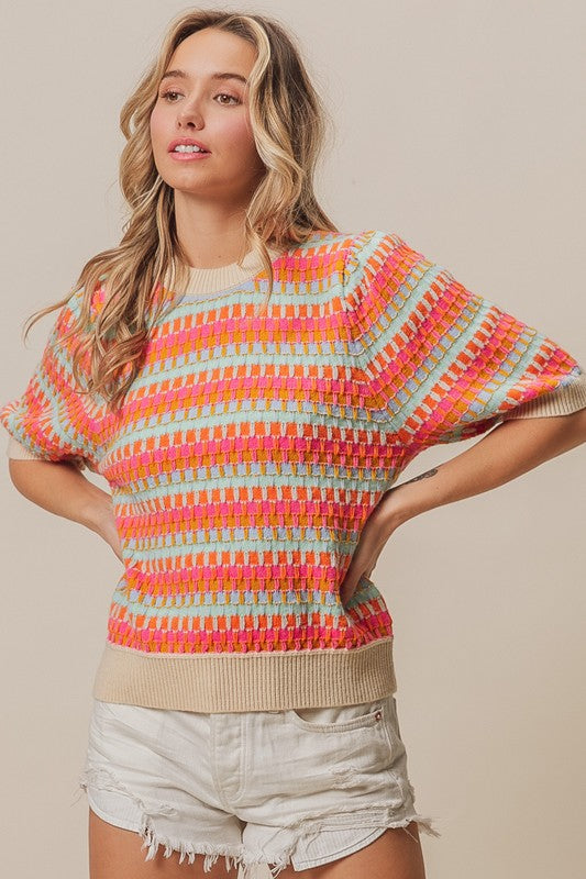 Screaming Spring Sweater Top (S-Xl)