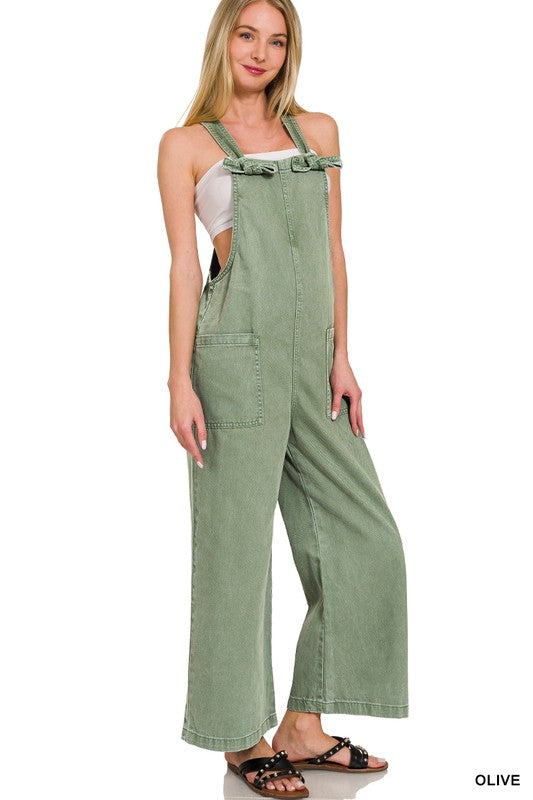 Olivia Knot Overalls