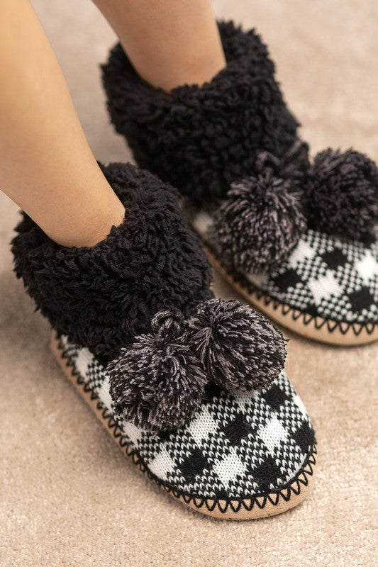 *Buffalo Plaid Slippers