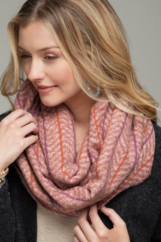 Pink Is A Must Infinity Scarf