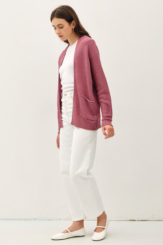 Very Berry Knit Cardigan