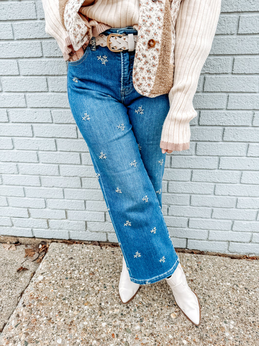 Sown in Grace Wide Leg Denim