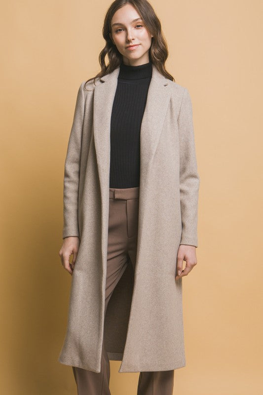 Cider & Style Longline Coat (2 colors)