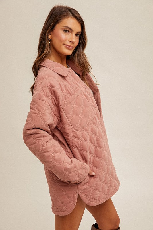 Karen Quilted Shacket