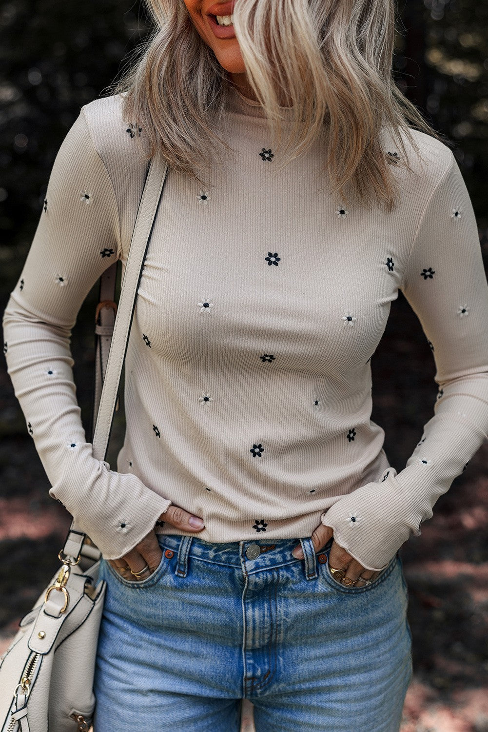 Thistle & Vine Ribbed Long Sleeve Top (S-XL)