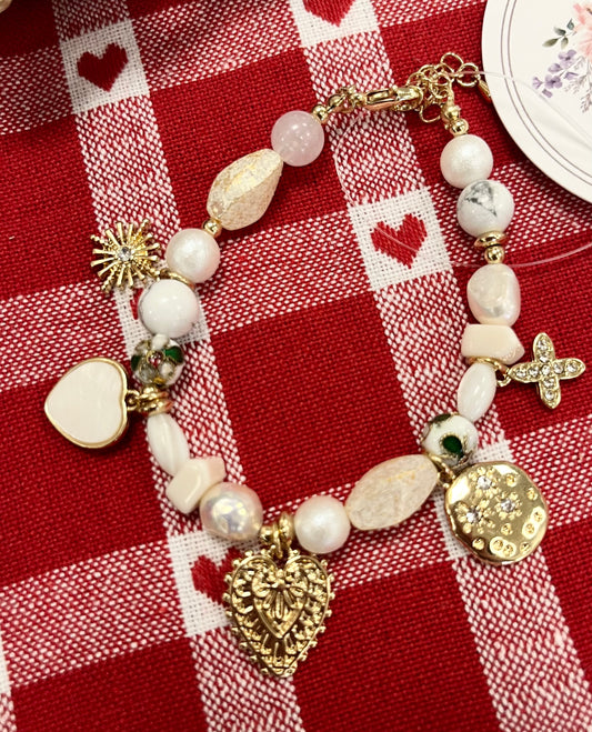 Cross My Heart Bracelet