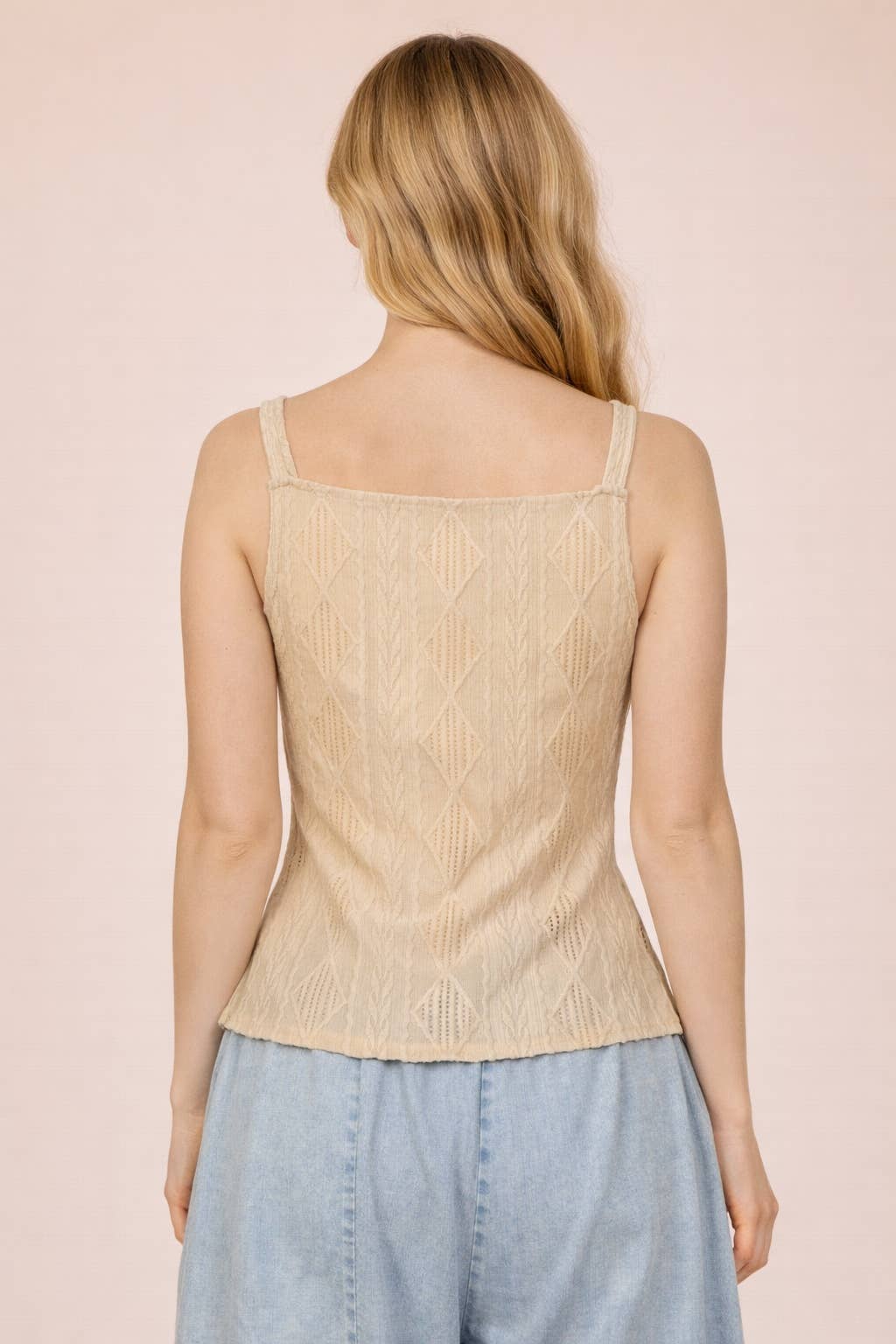 The Desert Dune Button Down Tank