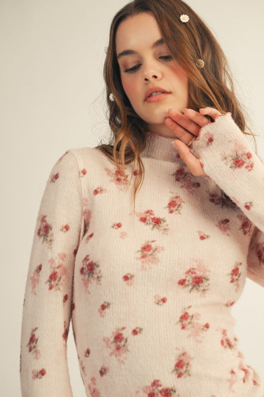 For the Love Floral Top (S-XL)
