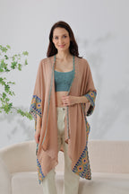 The Painted Canyon Embroidered Kimono