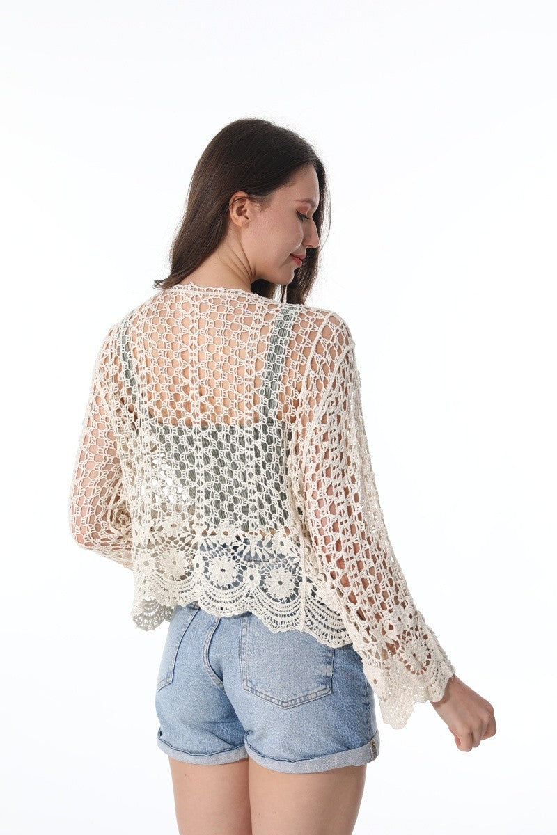 The Sedona Sunset Crochet Cardigan