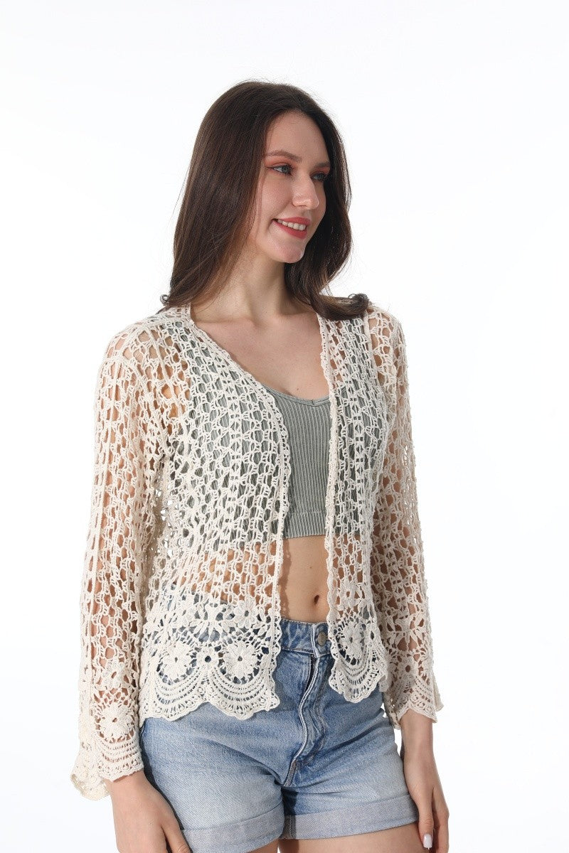 The Sedona Sunset Crochet Cardigan
