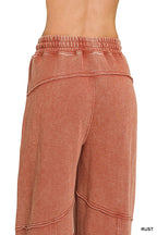 The Burnt Sienna Wide Lounge Pants