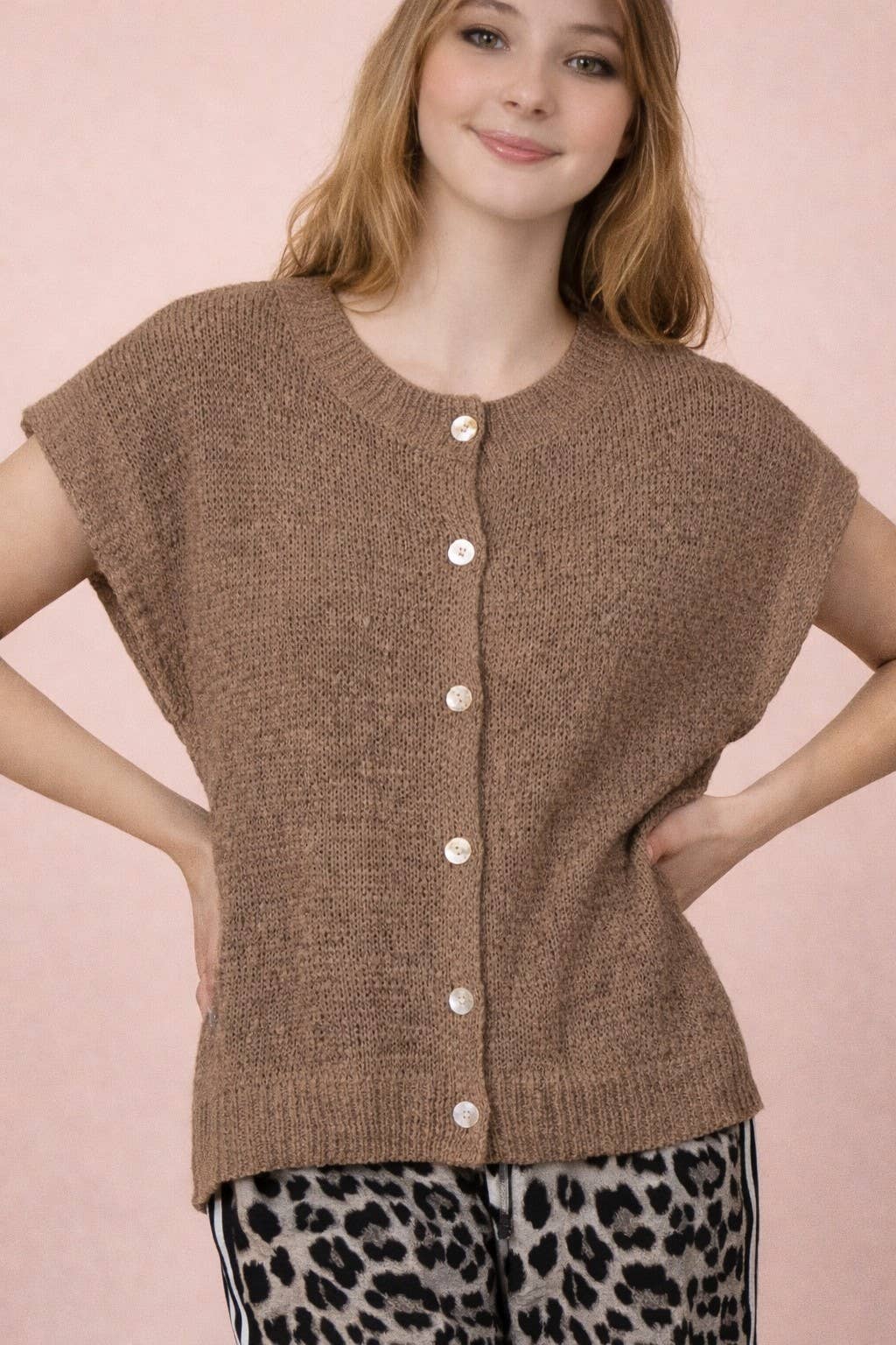 Cup Of Mocha Sweater Top