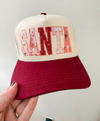 SANTA Embroidered Trucker Cap