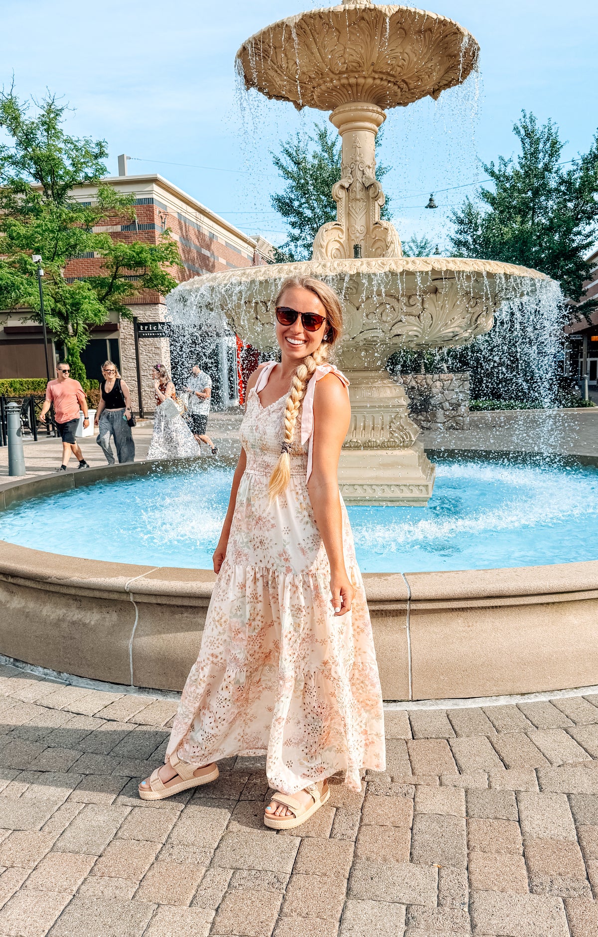 Sweet Bloom Sleeveless Dress