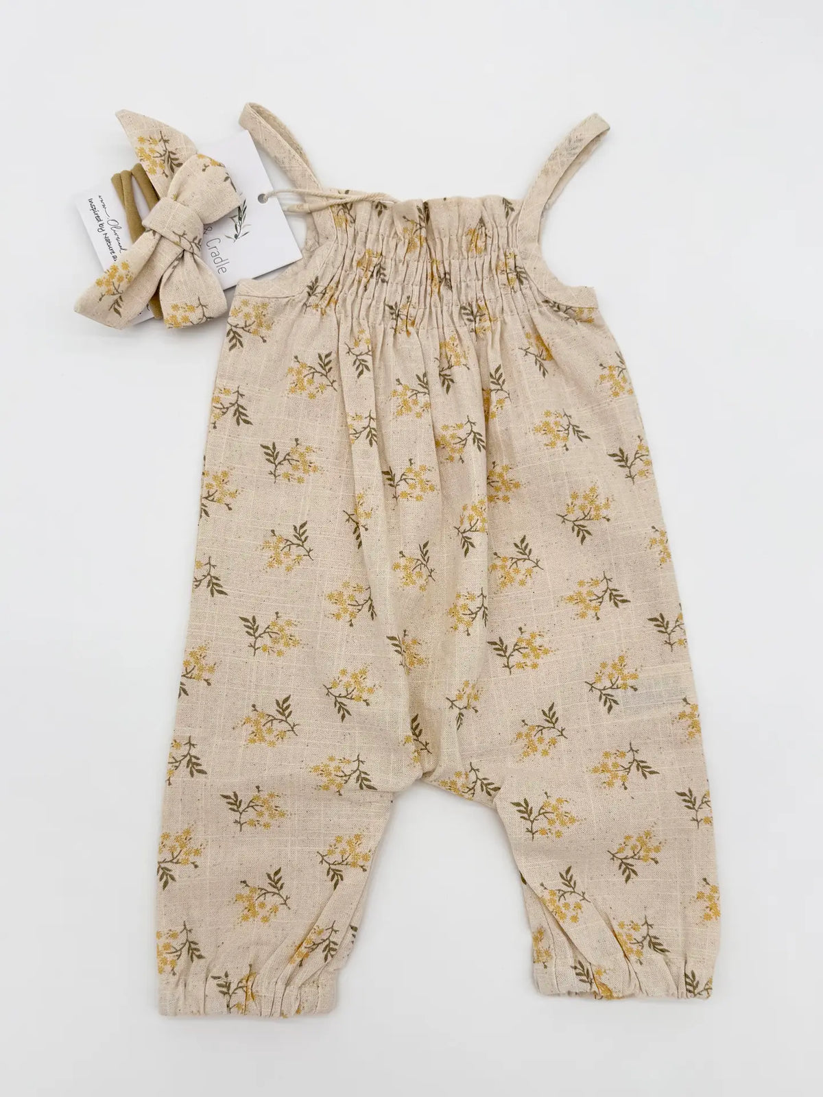 Elsie Mustard Bloom Jumper
