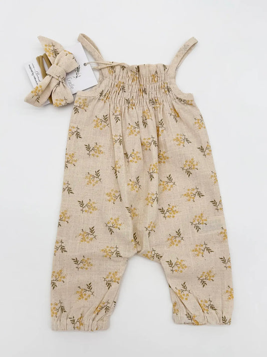 Elsie Mustard Bloom Jumper