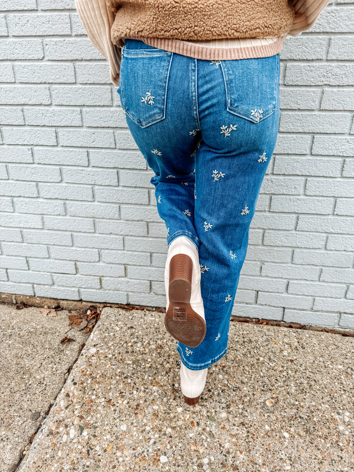 Sown in Grace Wide Leg Denim
