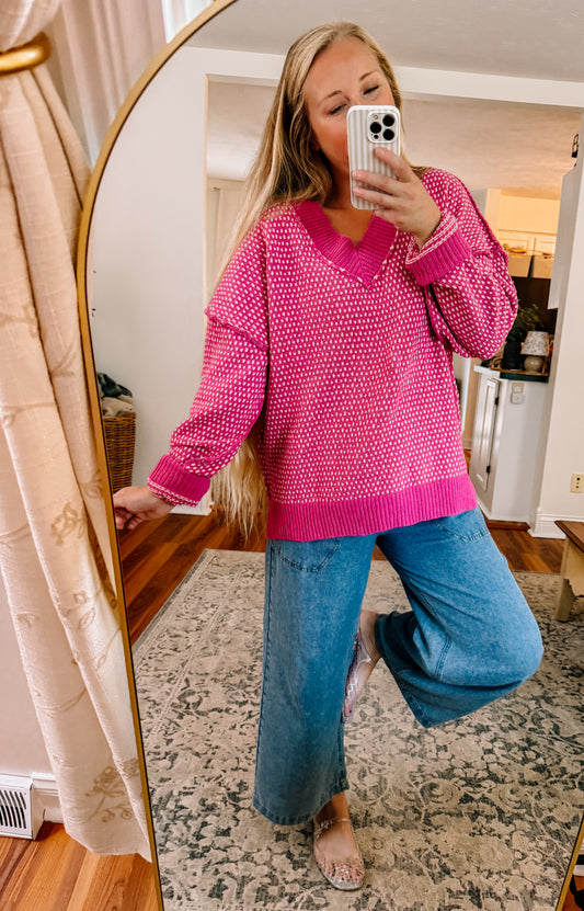 Better Both Ways VNeck Sweater