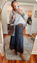 The Coffee Cottage Lace Skirt