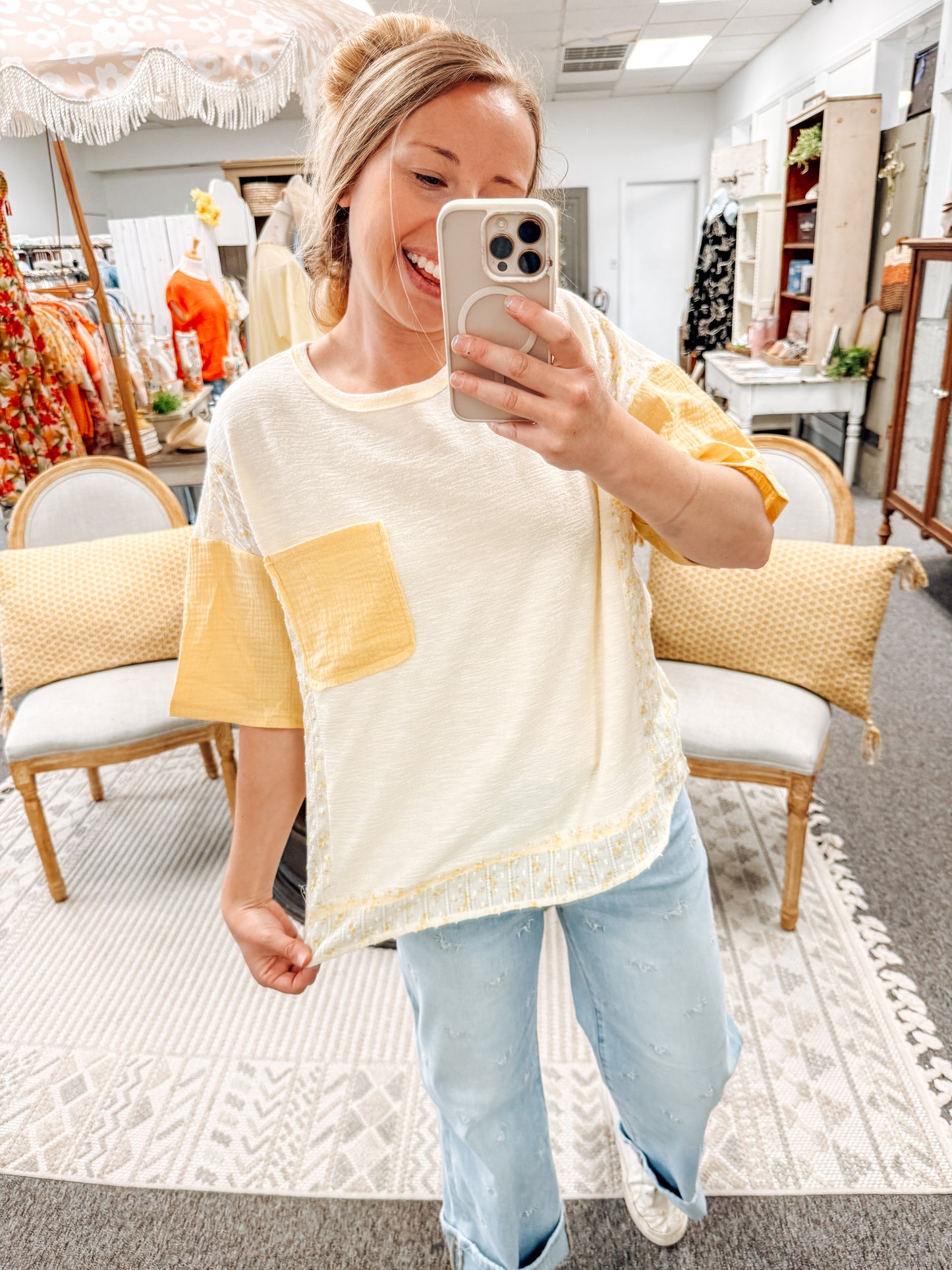 Lemon Mist Top