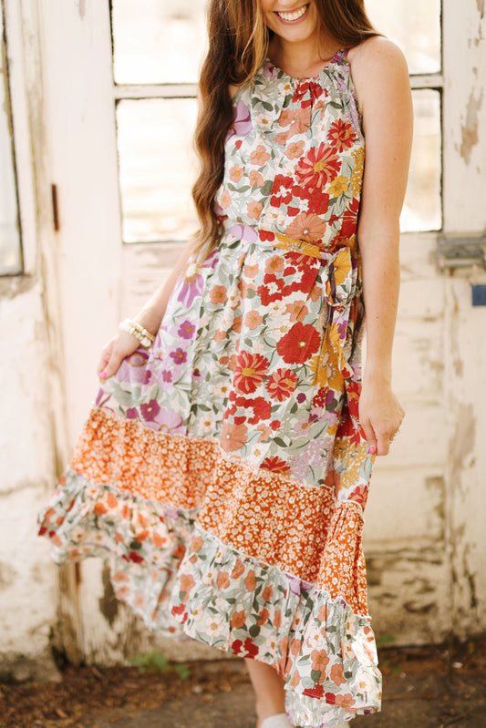 Flair For Florals Maxi Dress