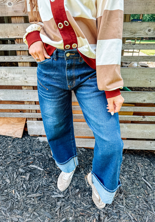 The Weekend Cuff Stretch Jeans