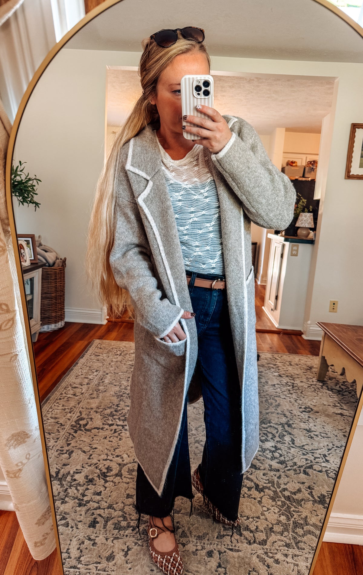 Chic Classic Collared Knit Coatigan (S-XL)