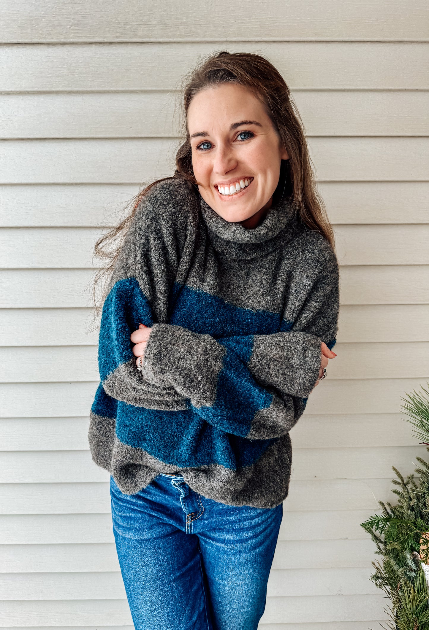 Whispered Woods Turtleneck Sweater