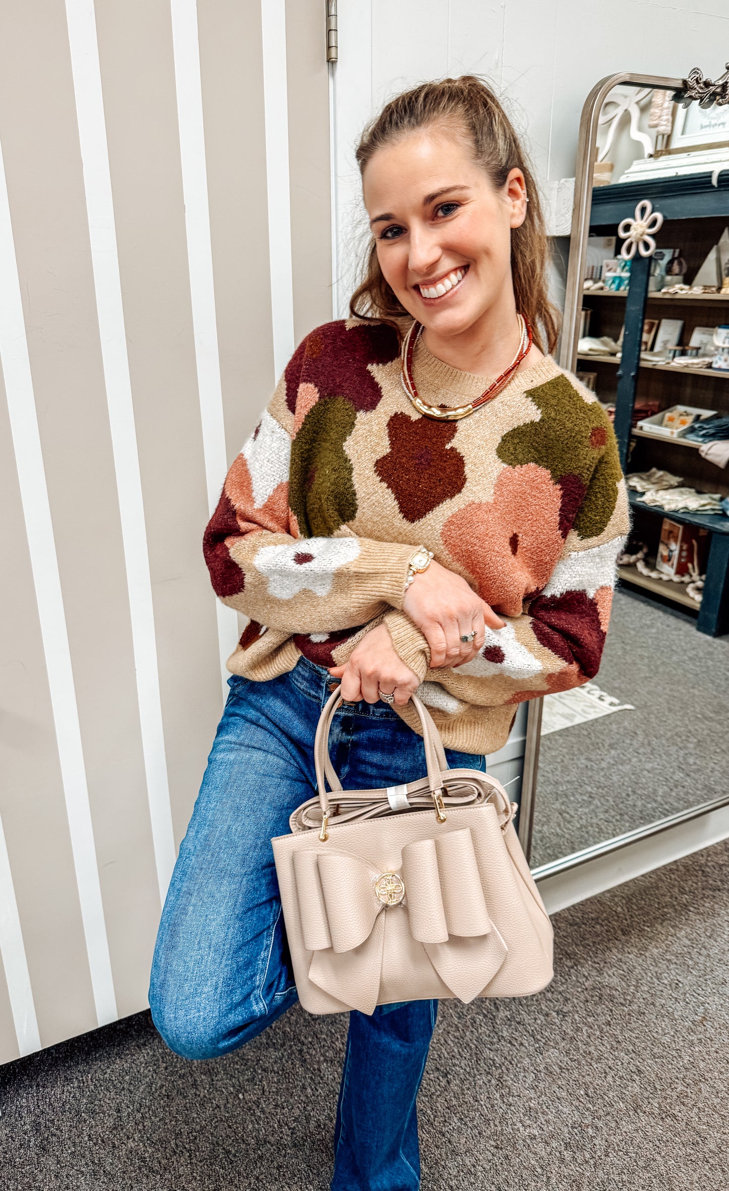 Petal Party Sweater (S-XL)