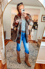 Check Me Out Checker Jacquard Sweater (S-XL)