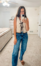 Keep it Western Crochet Knit Vest
