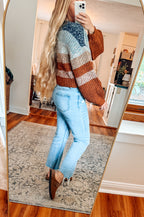 Cozy In Color Multi Stripe Cardigan