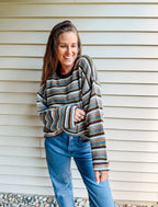 The Fall Forecast Striped Sweater