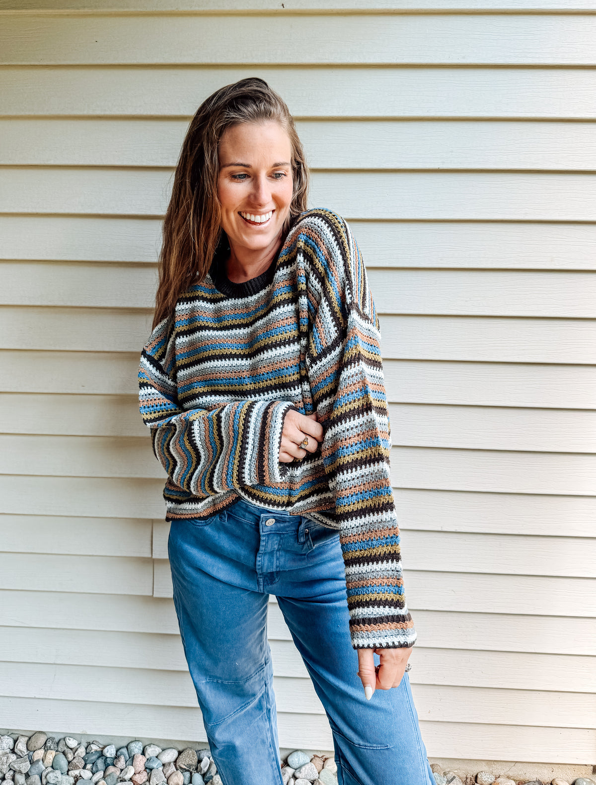 The Fall Forecast Striped Sweater