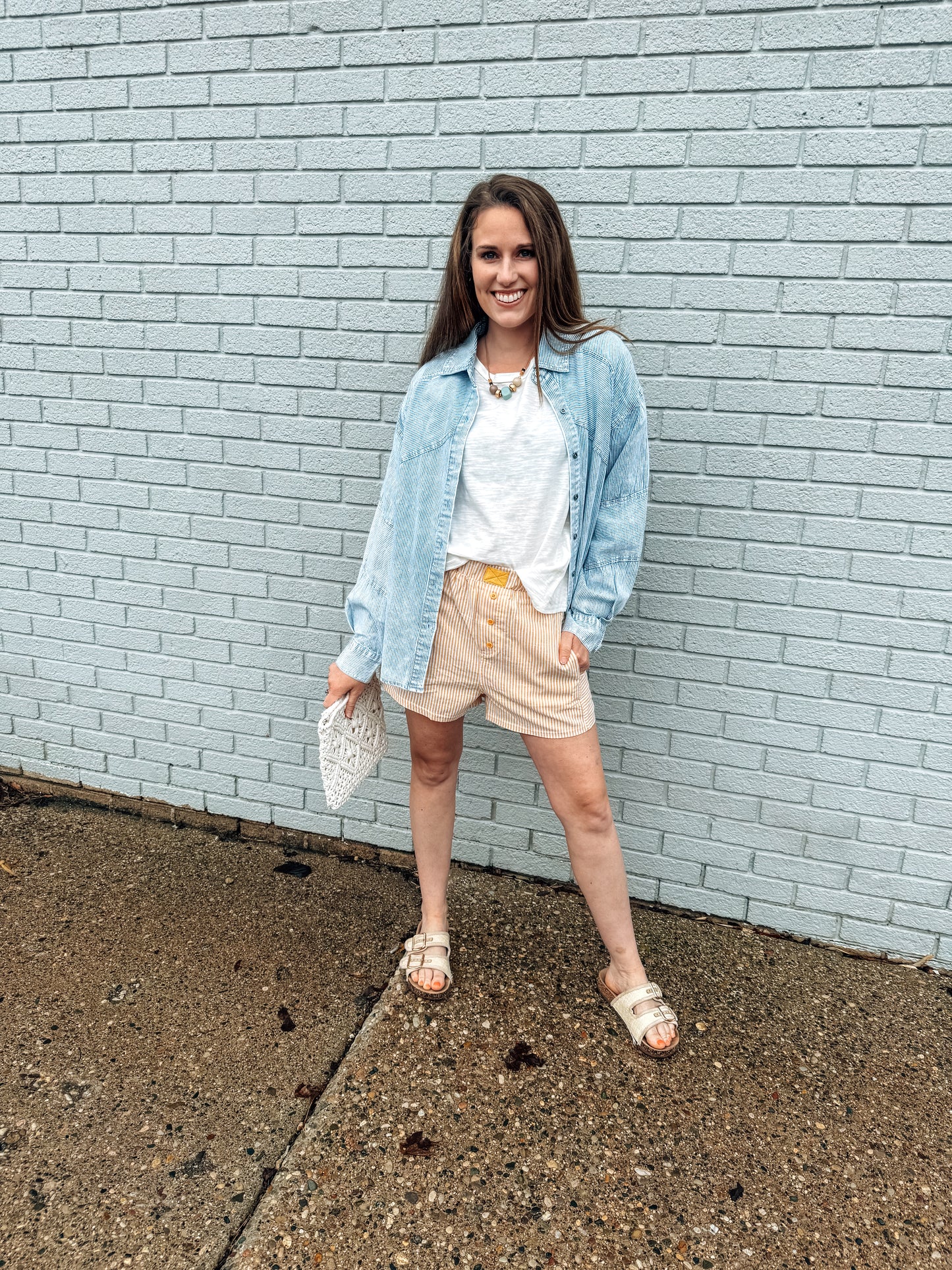 Easy Days Ahead Denim Top (S-3X)