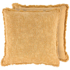 Floral Rust Pillow