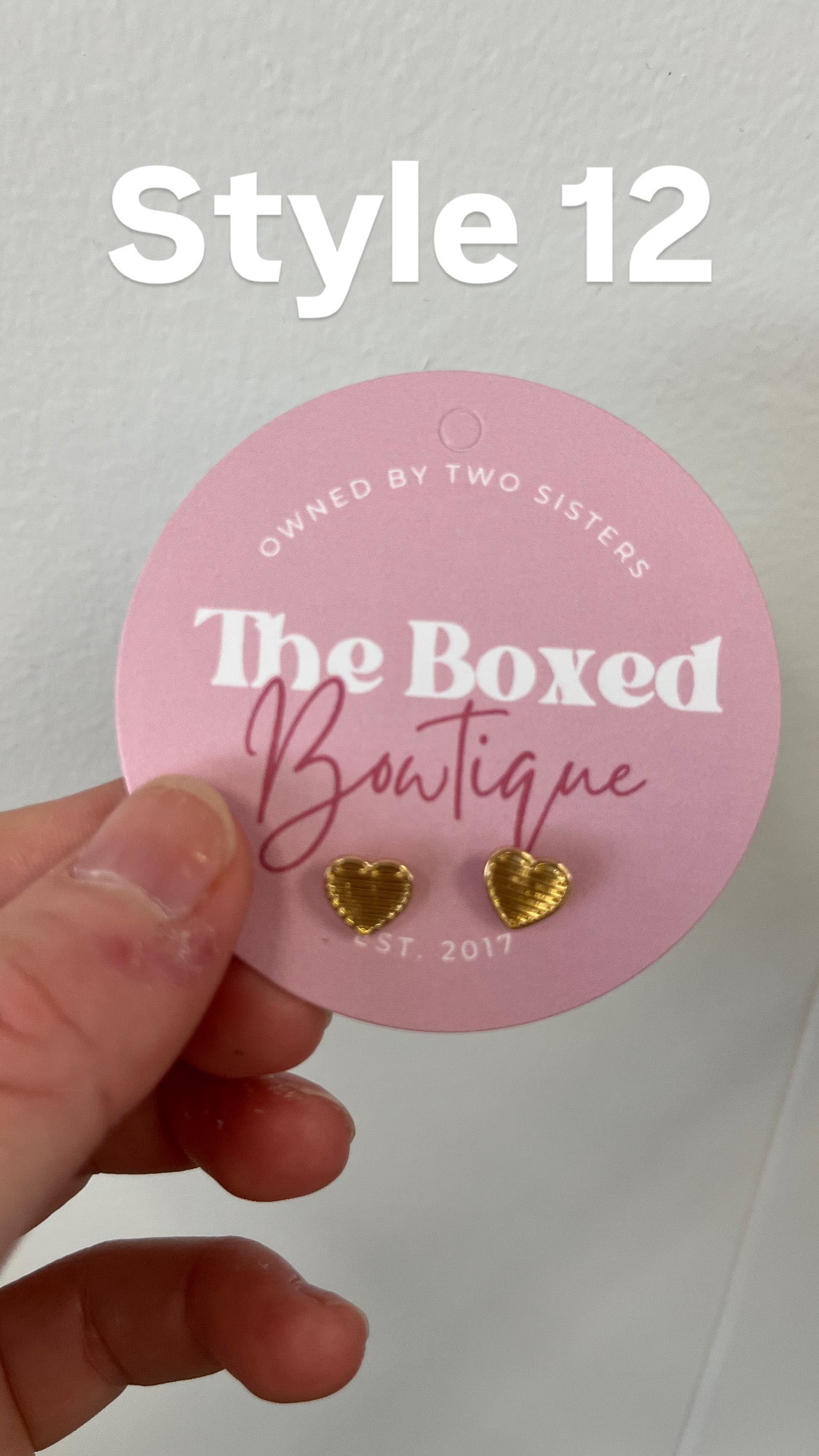 Simple Touches Stud Earrings (Several Styles)