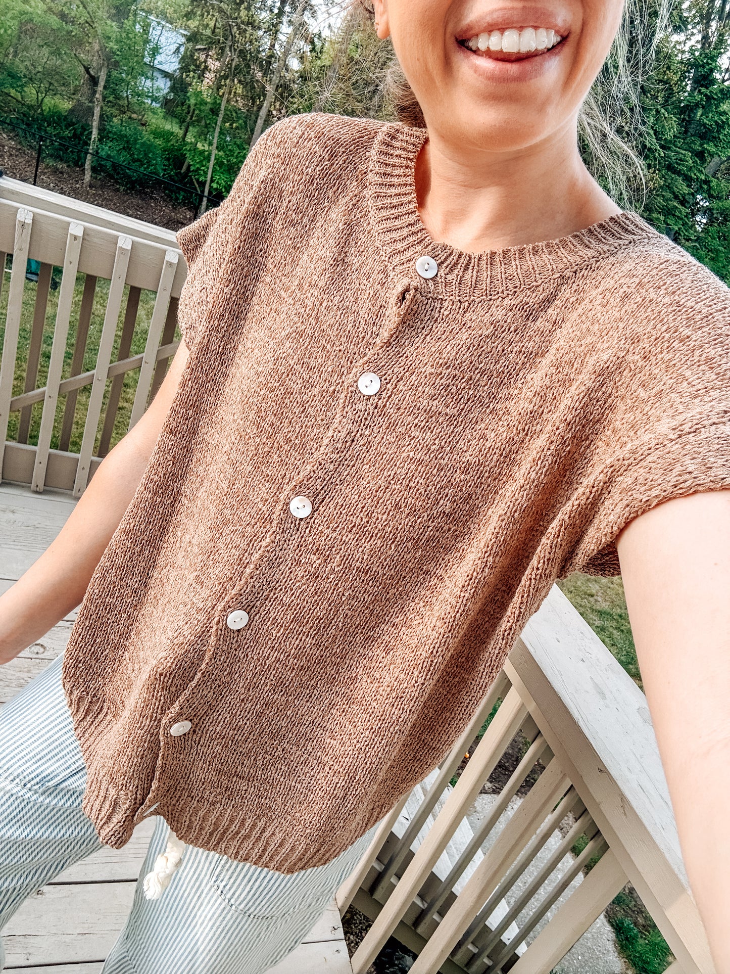 Cup Of Mocha Sweater Top