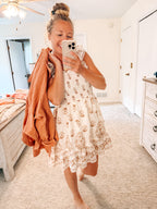 Desert Bloom Smocked Dress